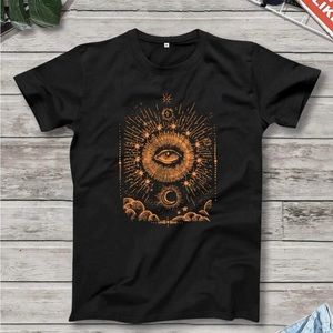 Men Eye Print Tee